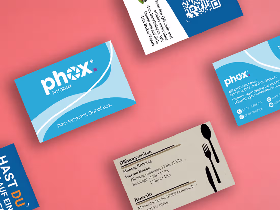 Cover image for Visitenkarten Designs