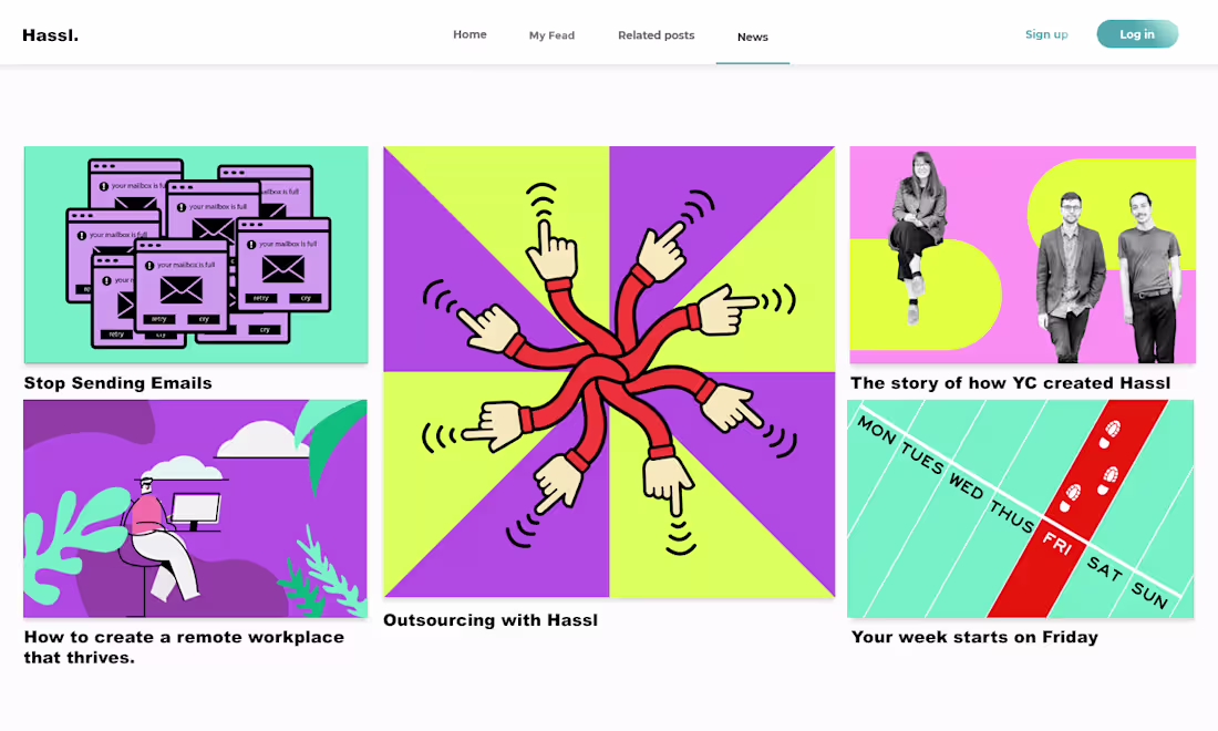 Cover image for Hassl. - Graphics