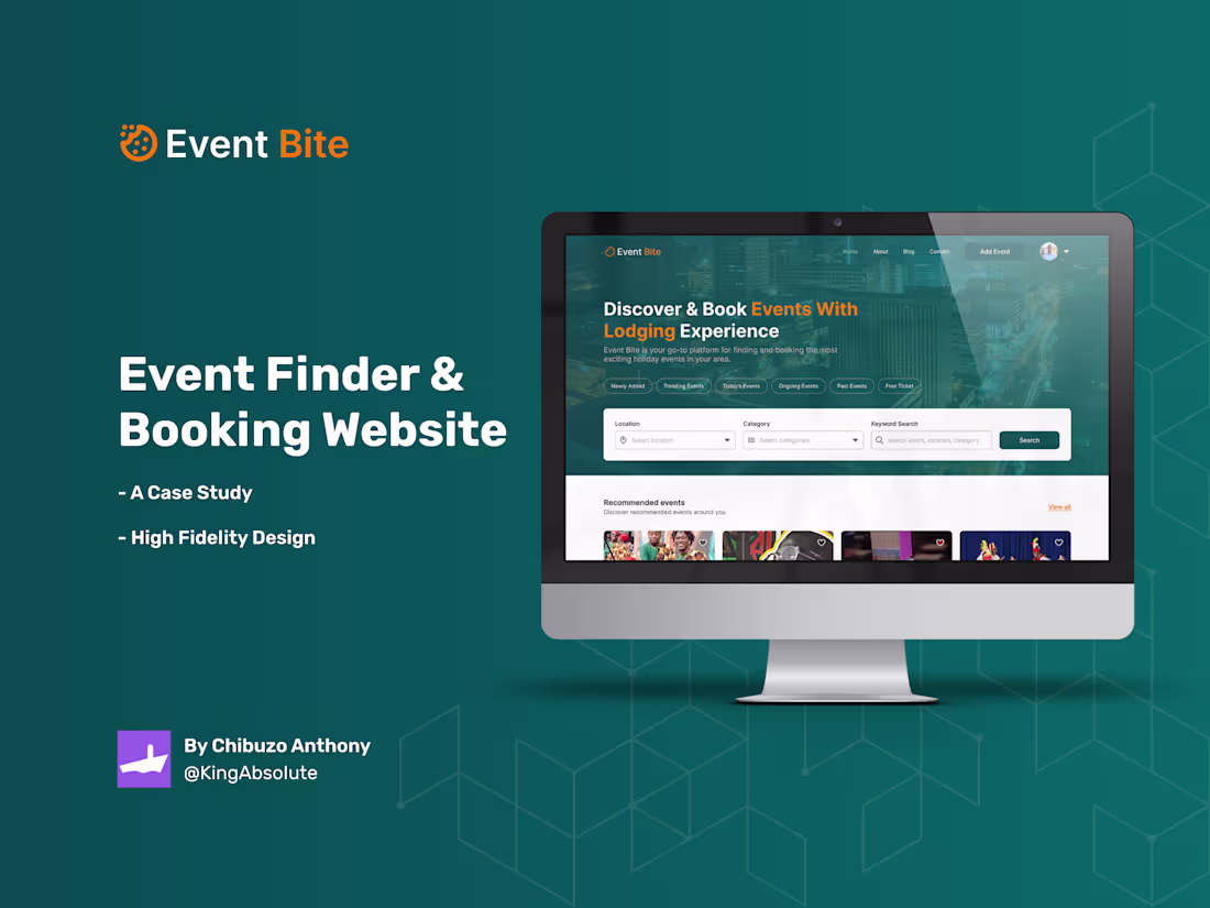 Cover image for EventBite (Event & Hotel) Booking Website