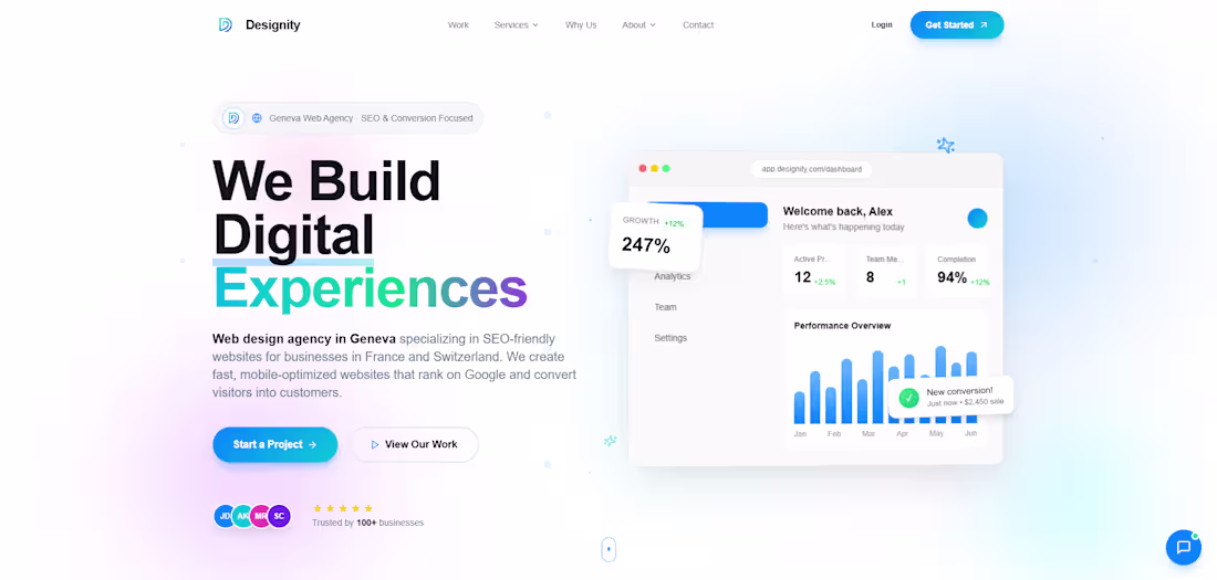 Cover image for Our new landing Page