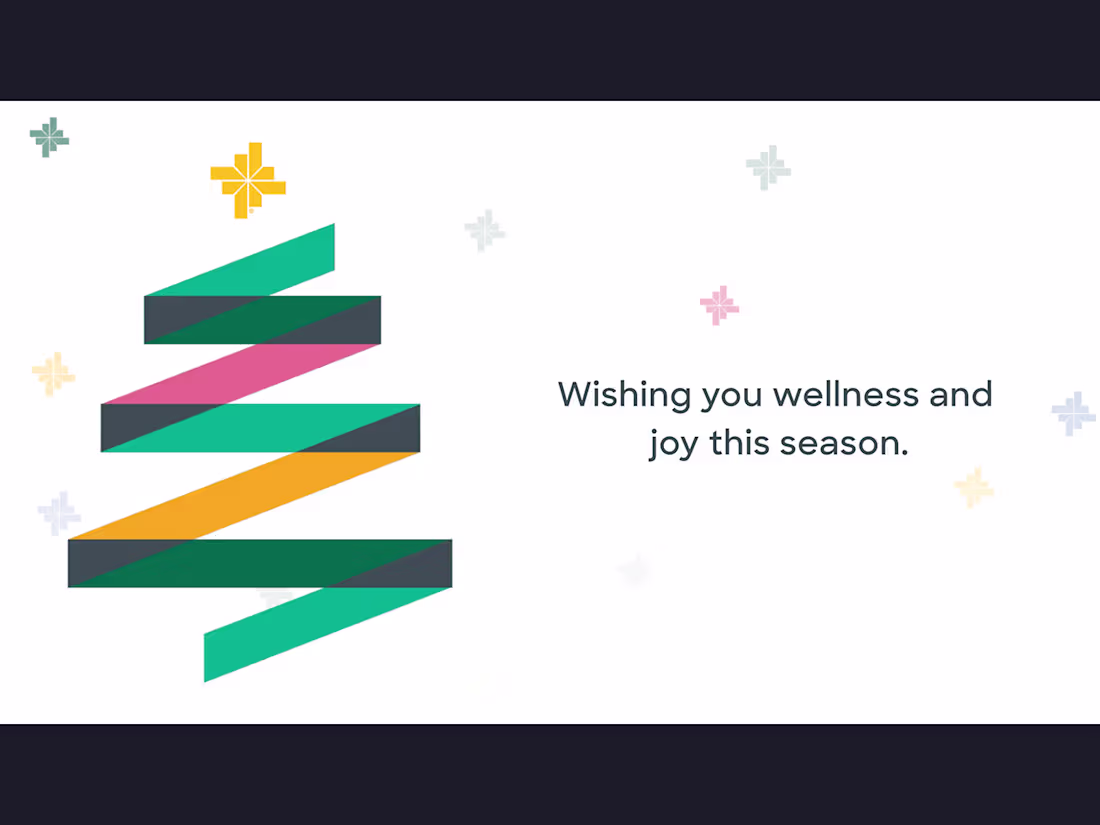 Cover image for Motion Design Holiday Card for Baylor Scott & White Health