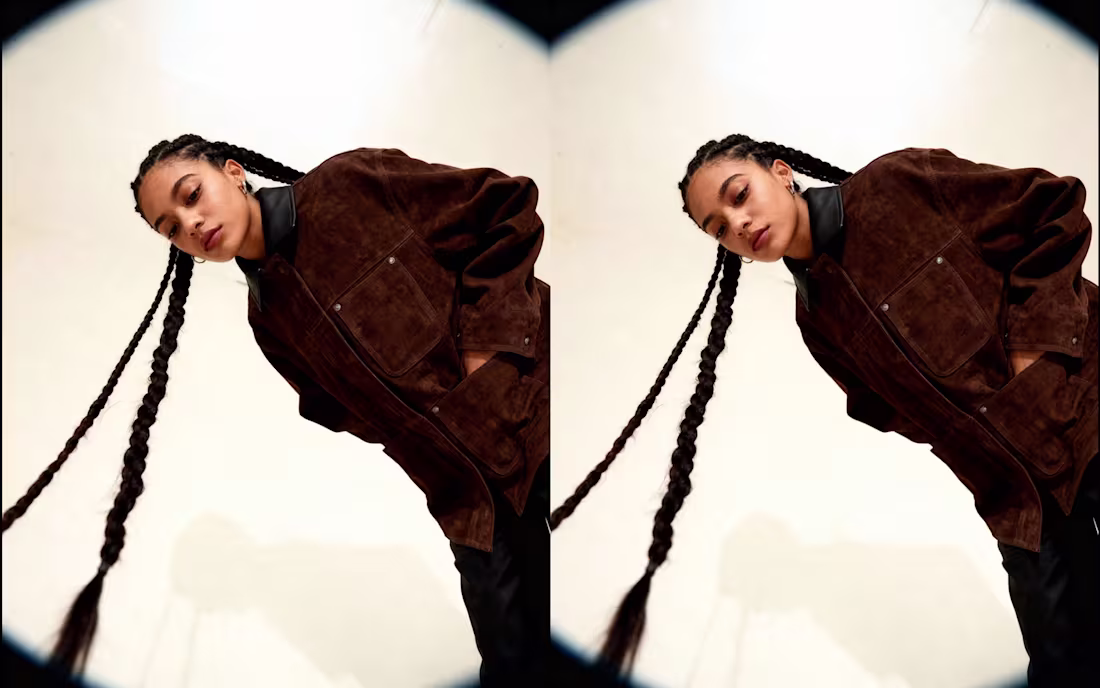 Cover image for women’s fashion editorial portrait [AI-generated]