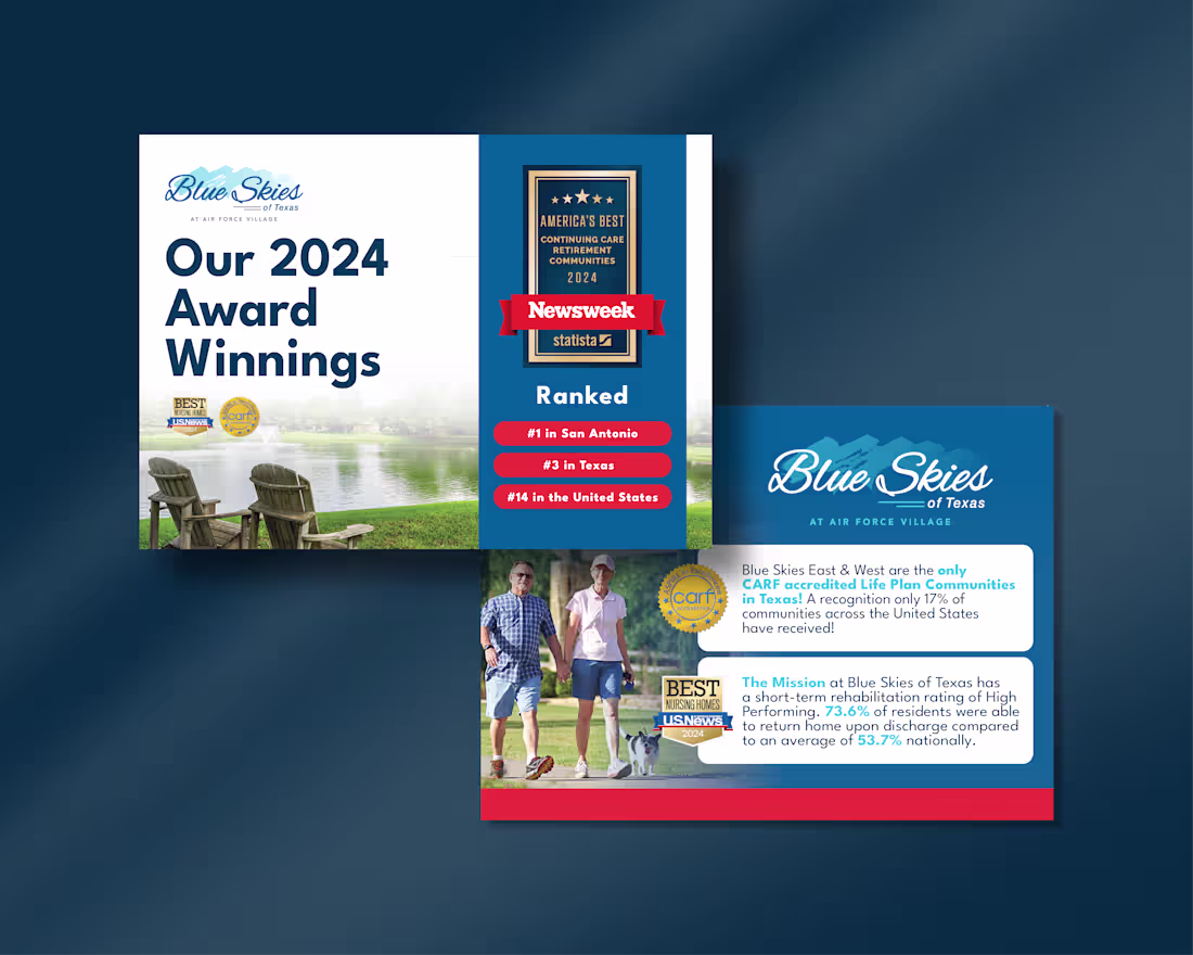 Cover image for Blue Skies Marketing Collateral