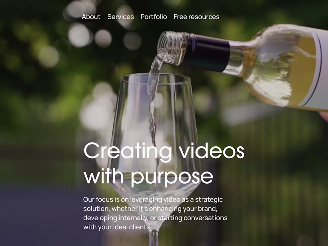 Cover image for Website for a KOI Media Productions