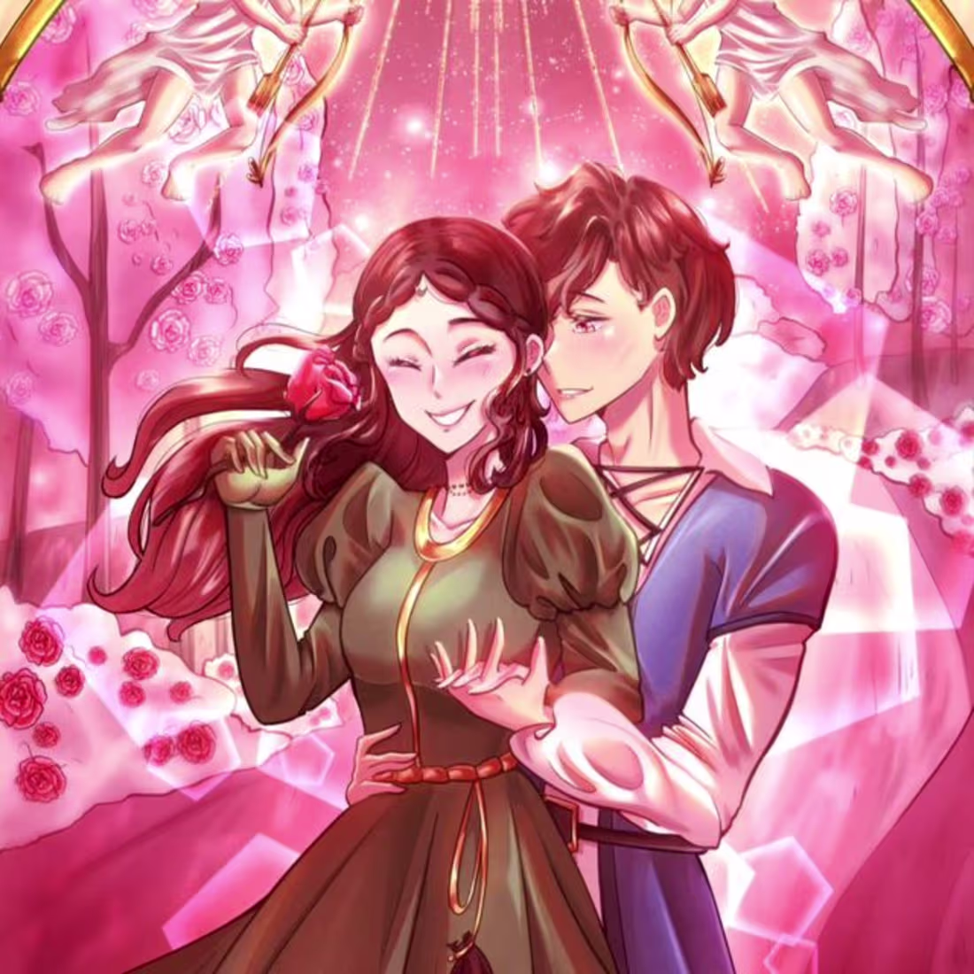 Cover image for La Vie En Rose Illuminated Manuscript 