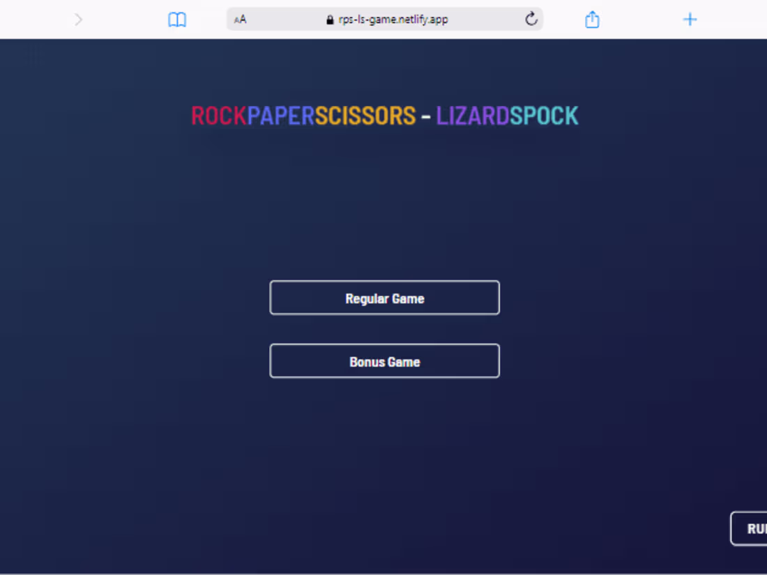 Cover image for Rock Paper Scisors Game