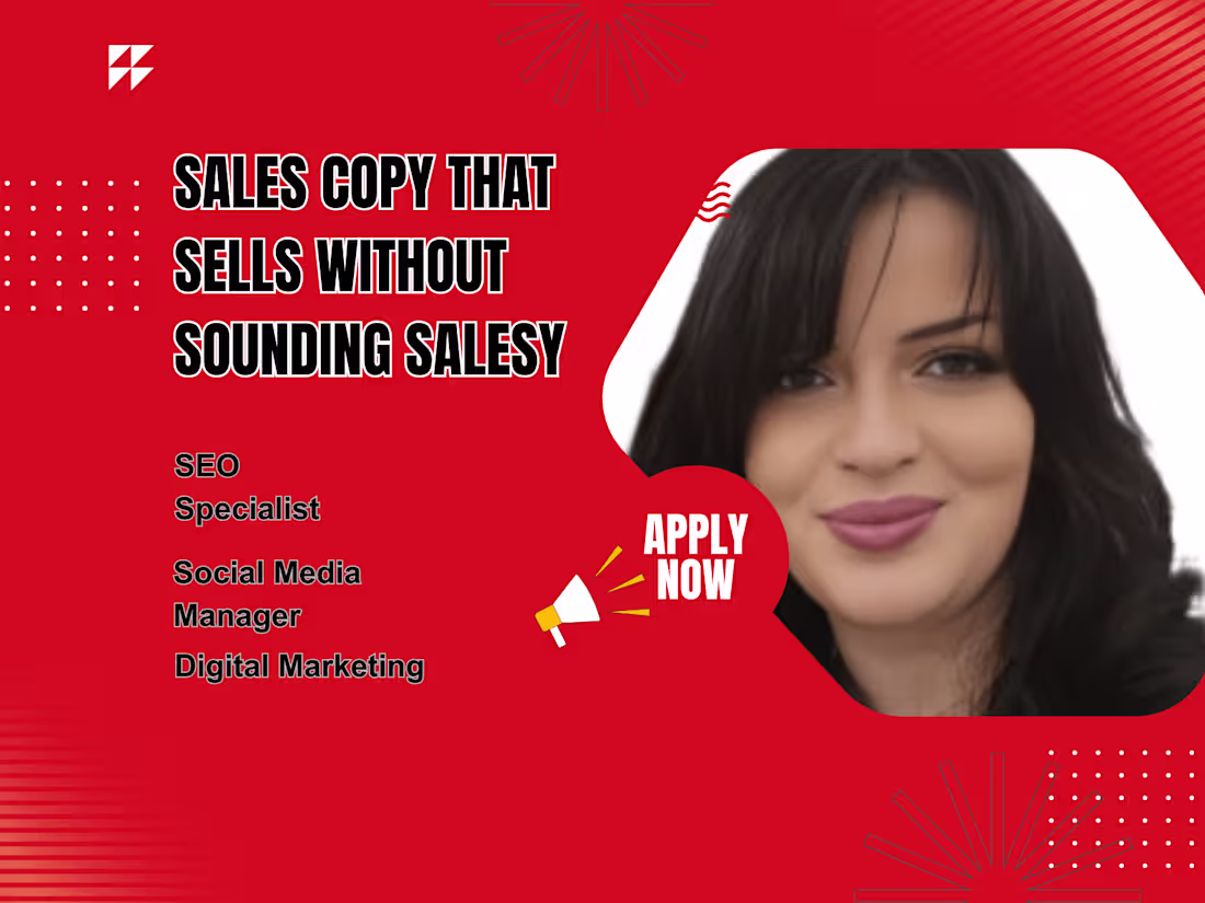 Cover image for Sales Copy That Sells Without Sounding Salesy
