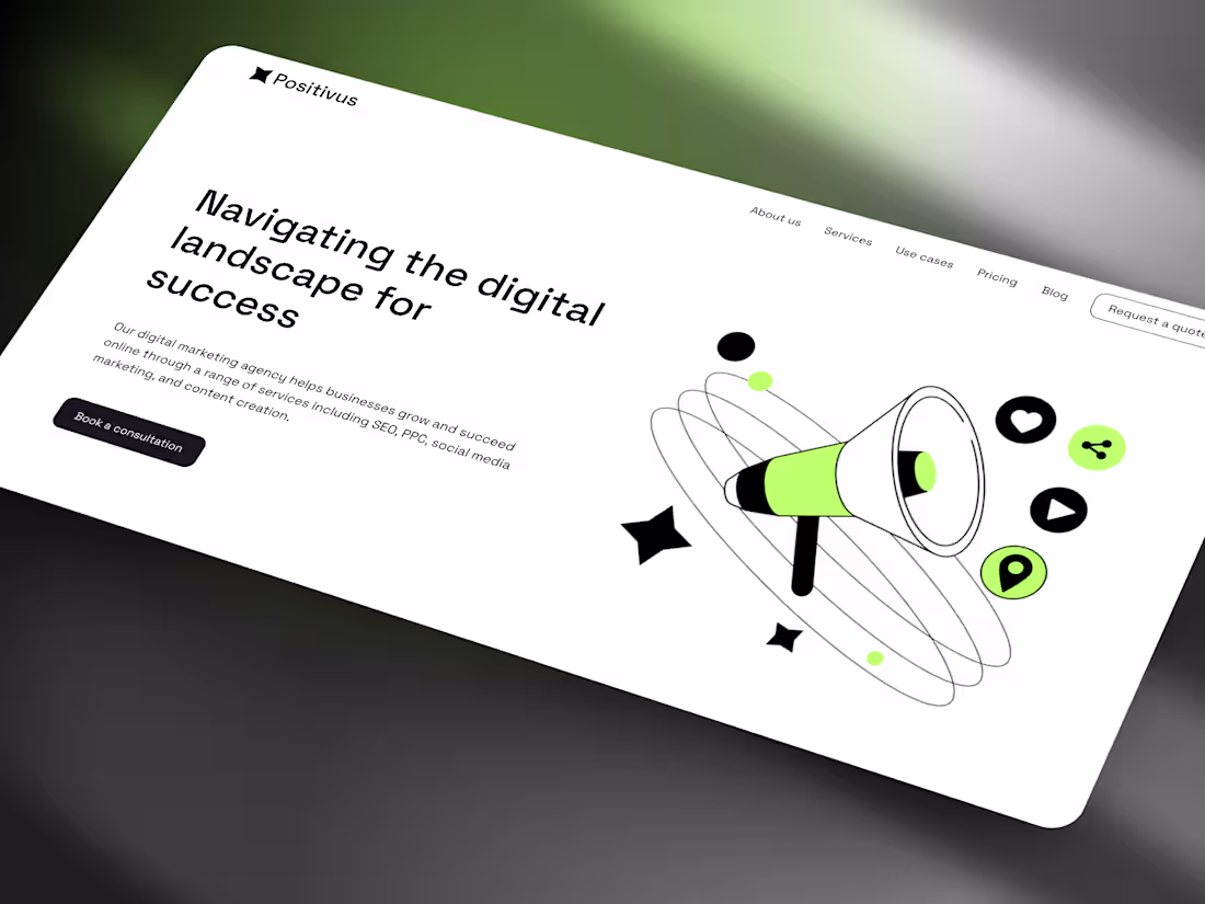 Cover image for Positivus - A Digital Marketing Agency