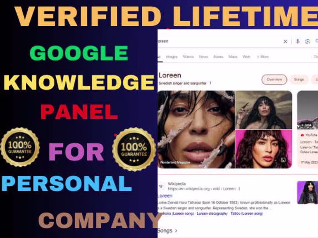 Cover image for I will create a Google knowledge panel for personal or company 