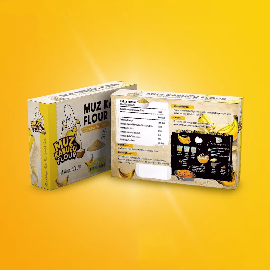 Cover image for Box Packaging Design for MUZ KABUGU FLOUR.