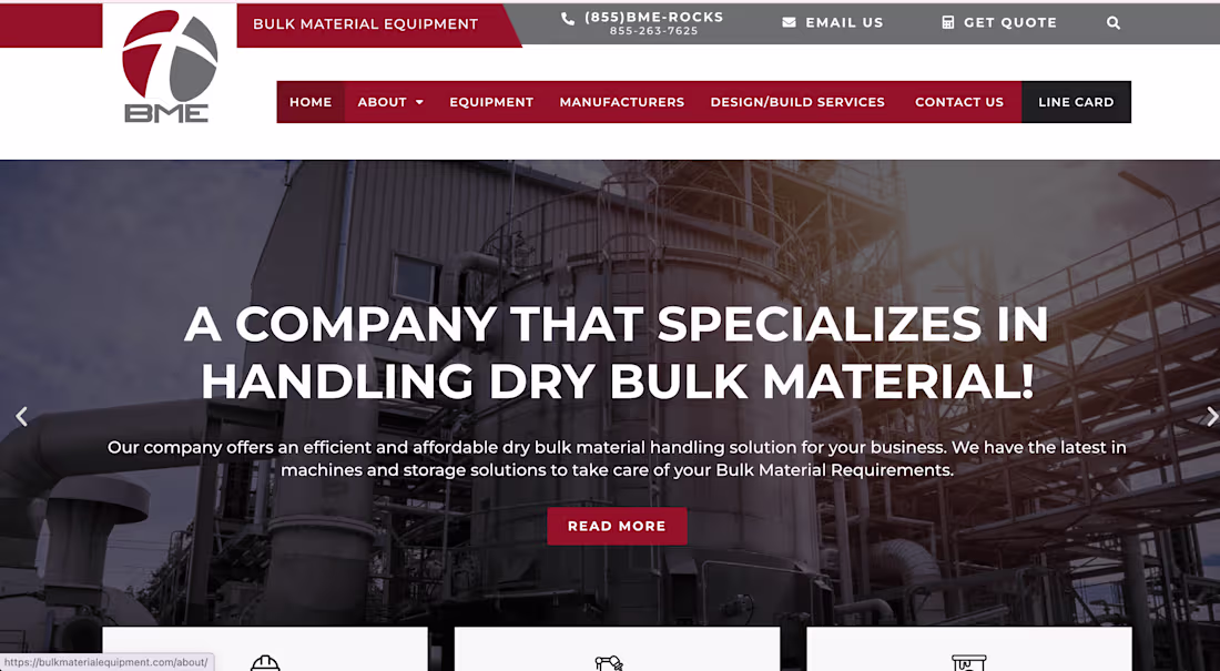 Cover image for Bulk Material Equipment