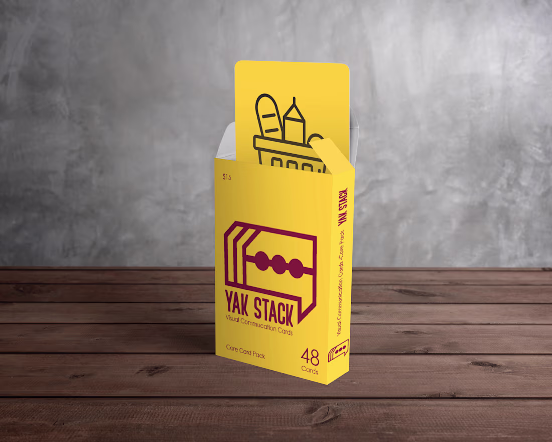 Cover image for Yak Stack- Cards to break language barriers