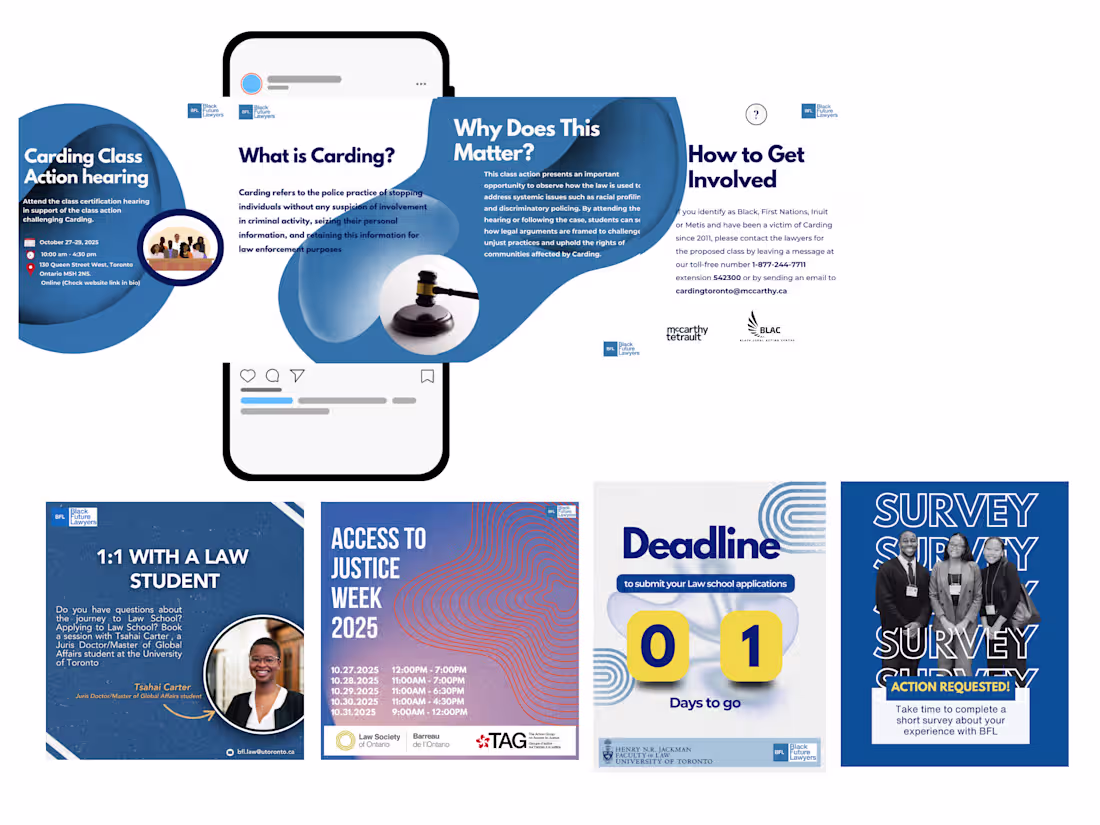 Cover image for BFL Social Media Campaigns for Black Students