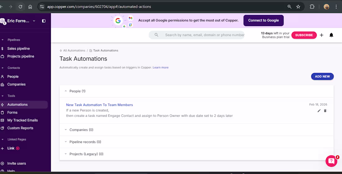 Cover image for Copper CRM | Deals setup
