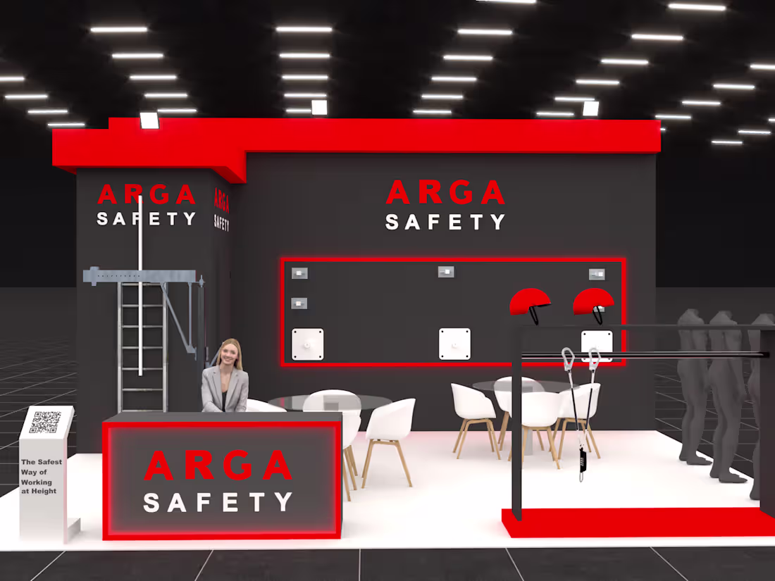 Cover image for ARGA Safety - Exhibition Booth Design 24m²