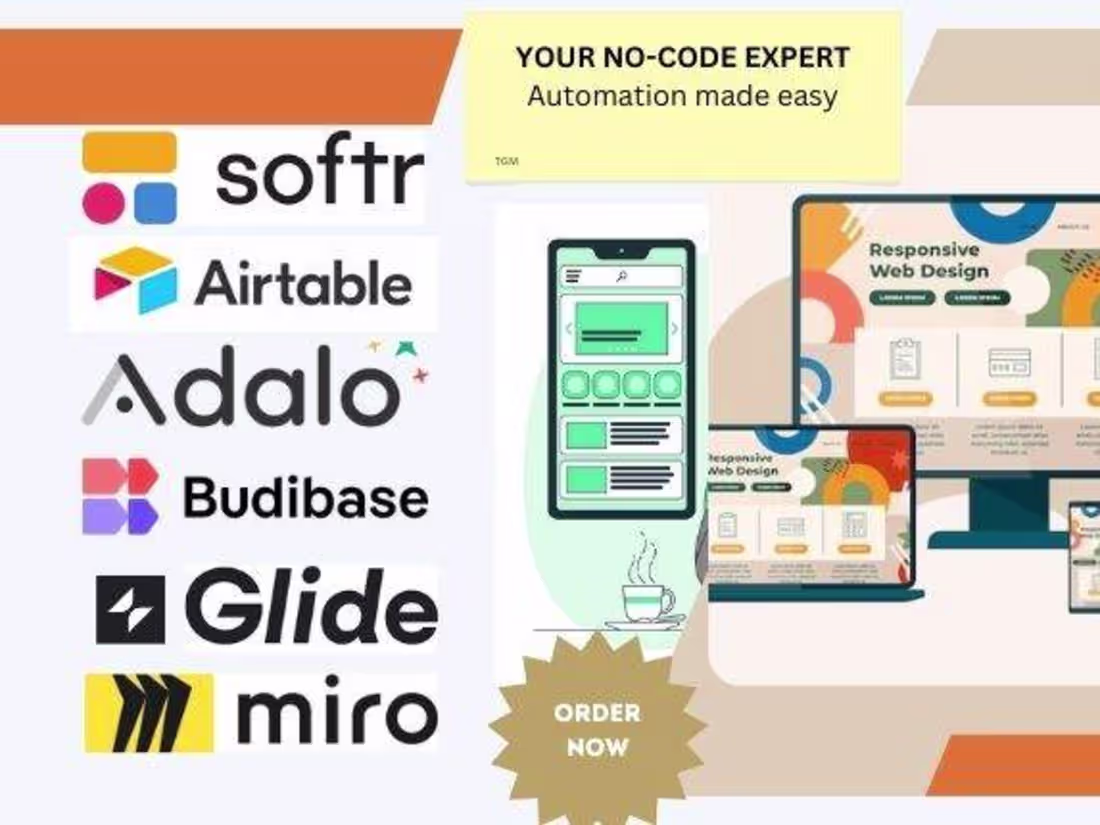 Cover image for No-Code Pro: Custom Website,App & Automation Solutions