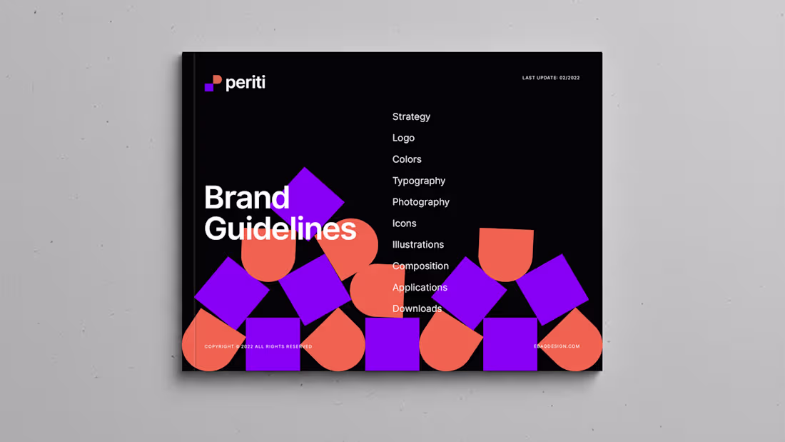 Cover image for Periti • Brand Guidelines Creation