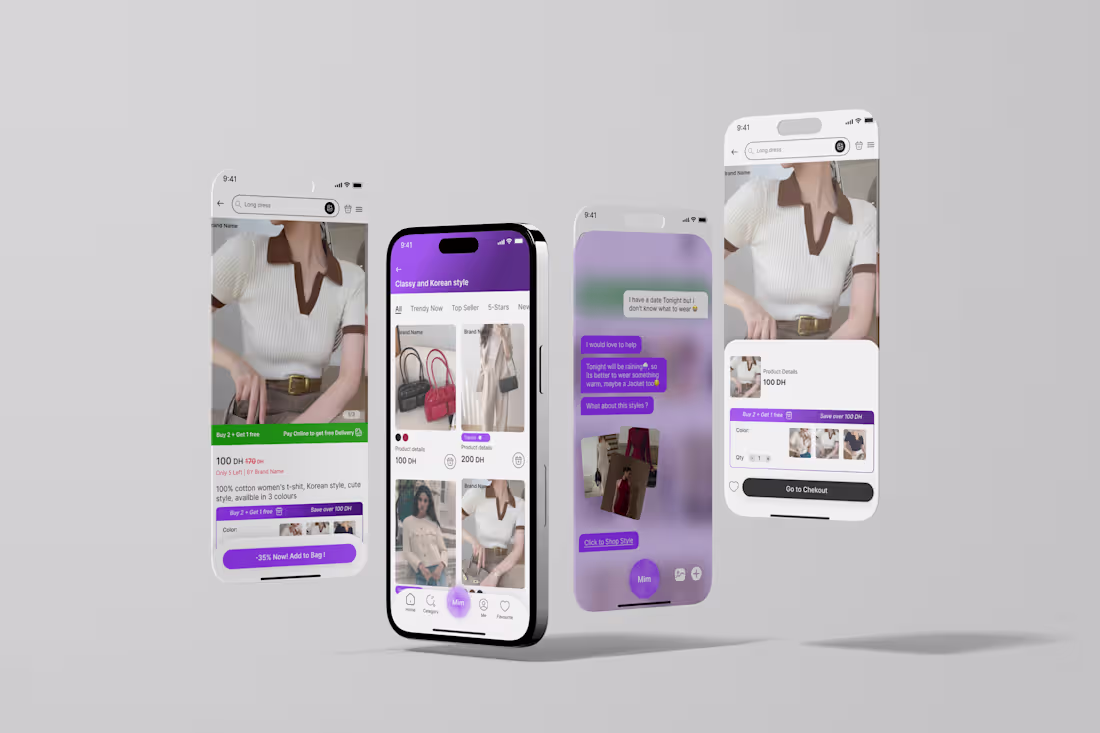 Cover image for Mim – Marketplace UX with Built-in AI Stylist
