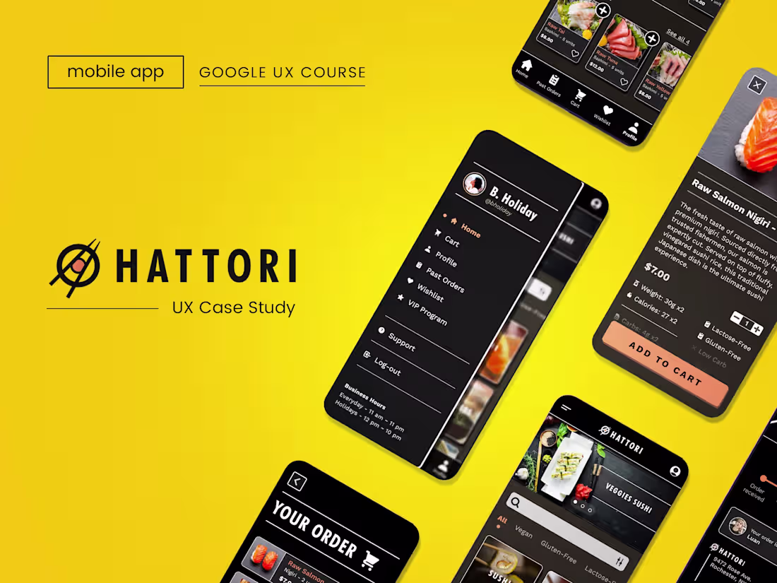Cover image for Hattori - UX Case Study