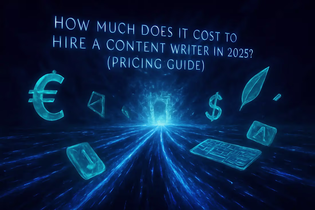 Cover image for How Much Does It Cost to Hire a Content Writer in 2025? (Pricing Guide)