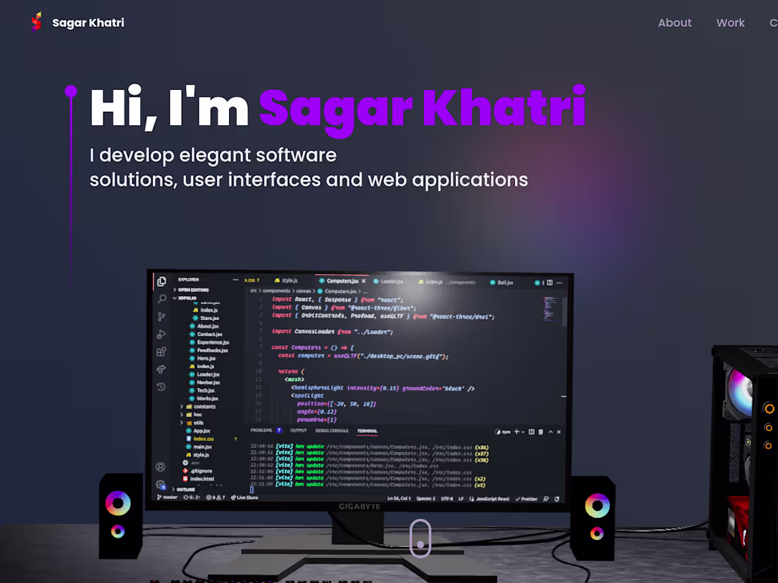 Cover image for Portfolio Website