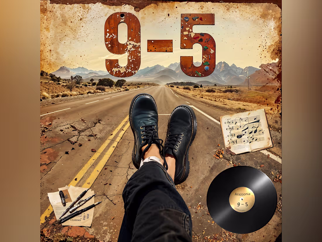 Cover image for "9-5" Album Artwork - Multi-Format Campaign A study in emoti...