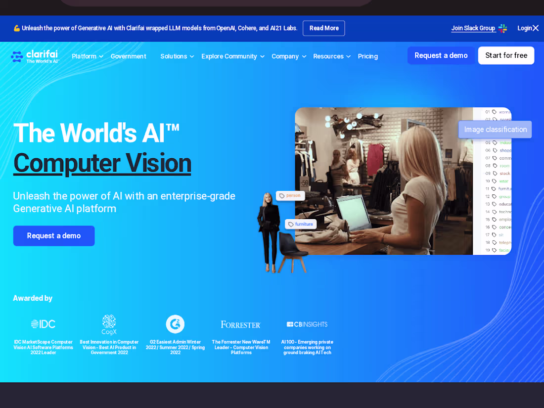 Cover image for Clarifai