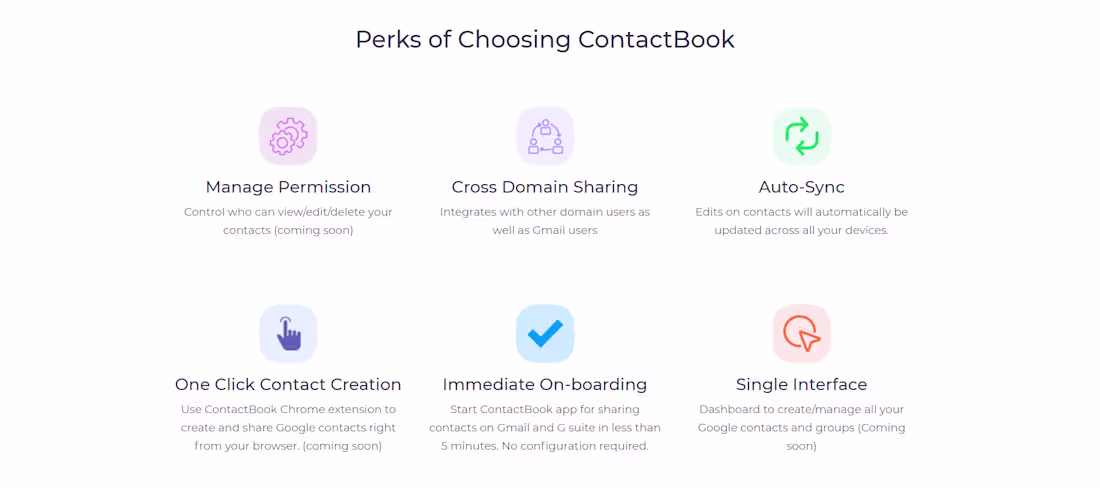 Cover image for Contactbook - Contact Sharing App
