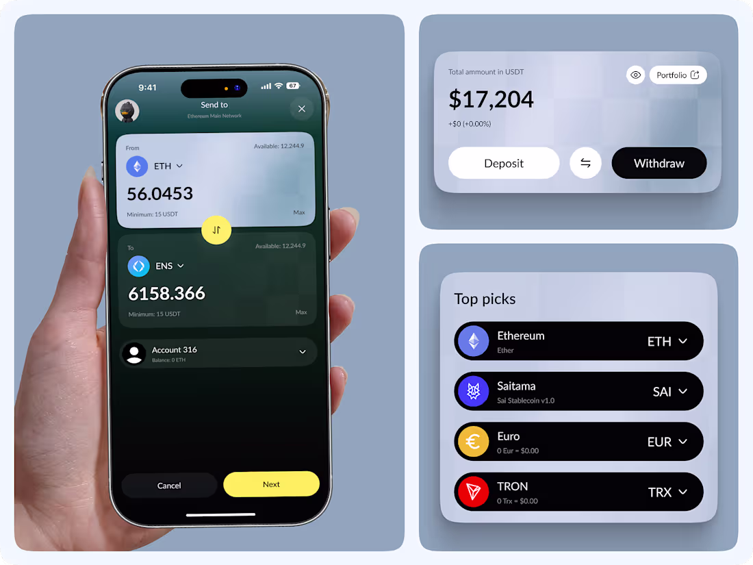 Cover image for Blockchain Wallet Mobile App