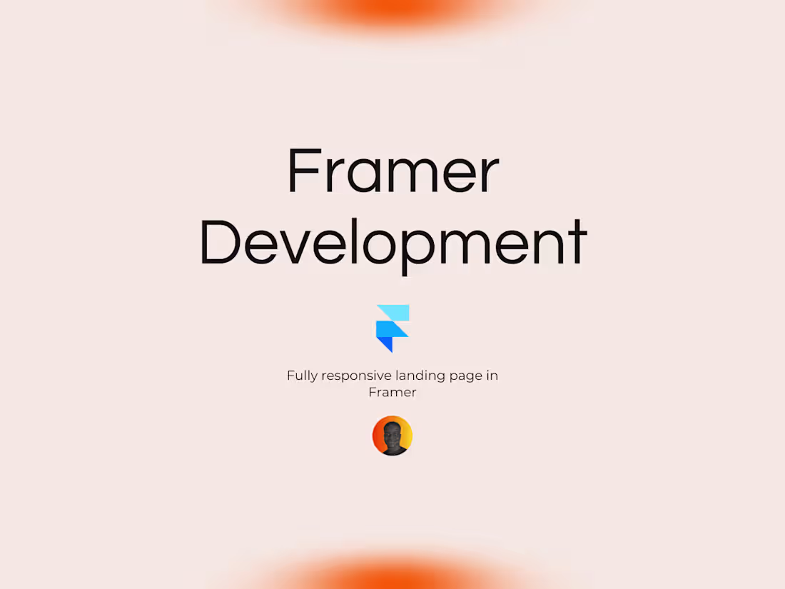 Cover image for Framer Development
