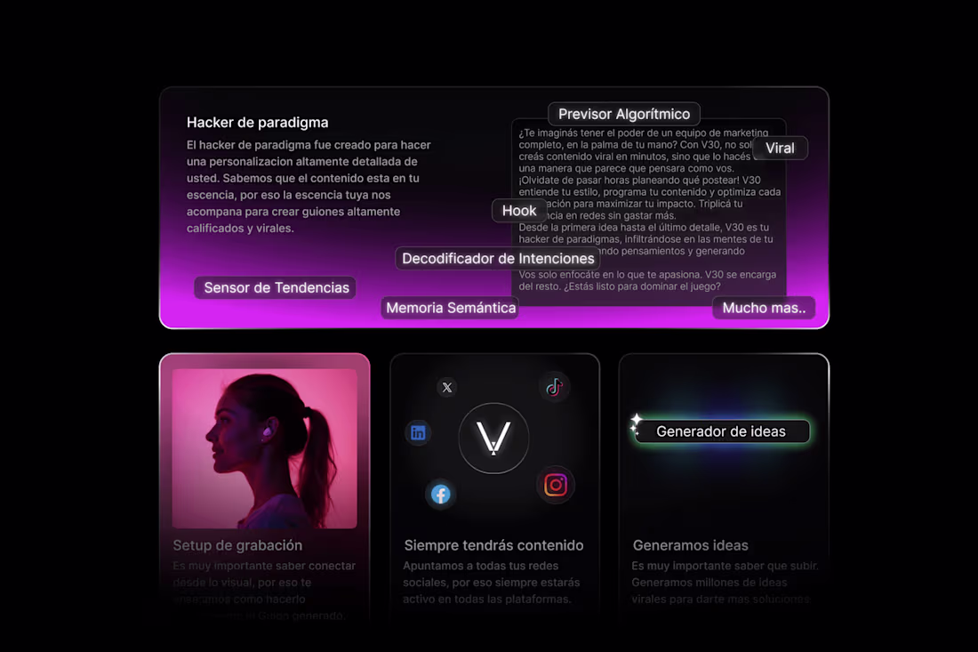 Cover image for V30 Website