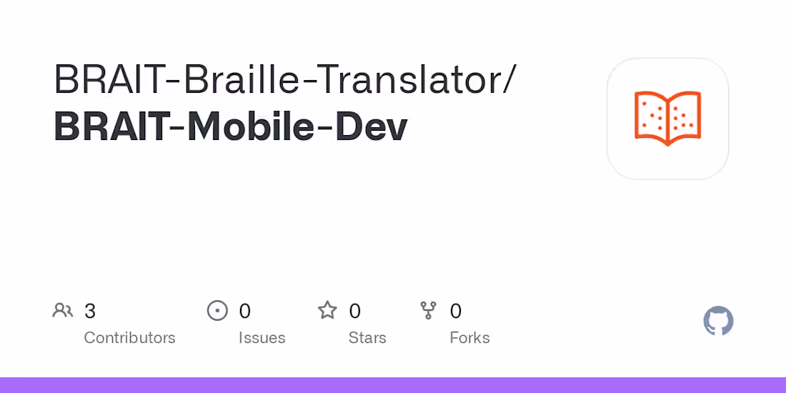 Cover image for Brait Translator Mobile App Development