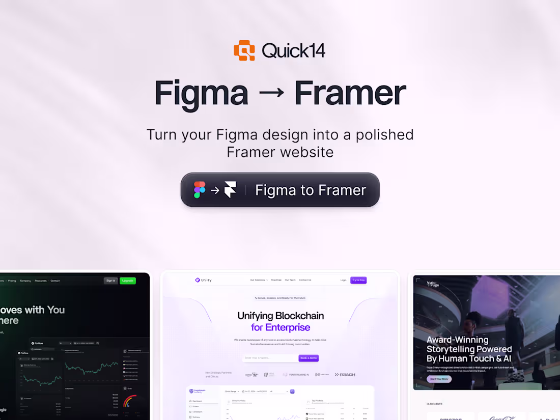 Cover image for Figma to Framer
