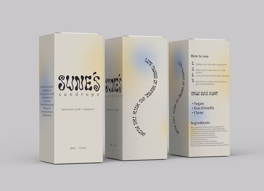 Cover image for Brand identity - Sune's Sundrops