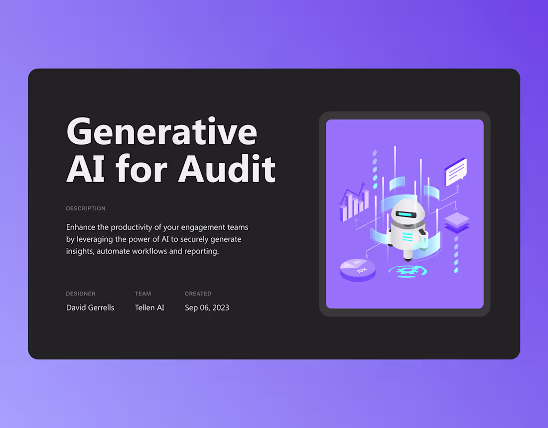 Cover image for Tellen AI :: Behance