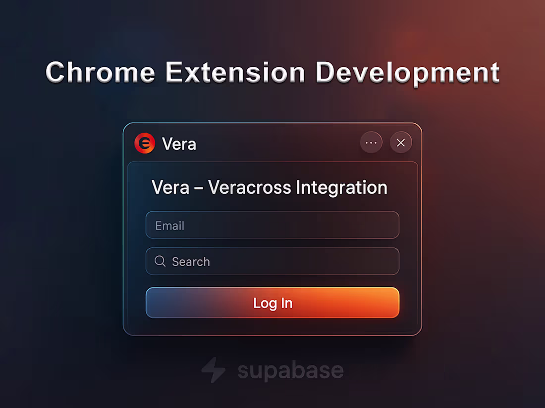 Cover image for Chrome Extension Development (API + Supabase Backend)