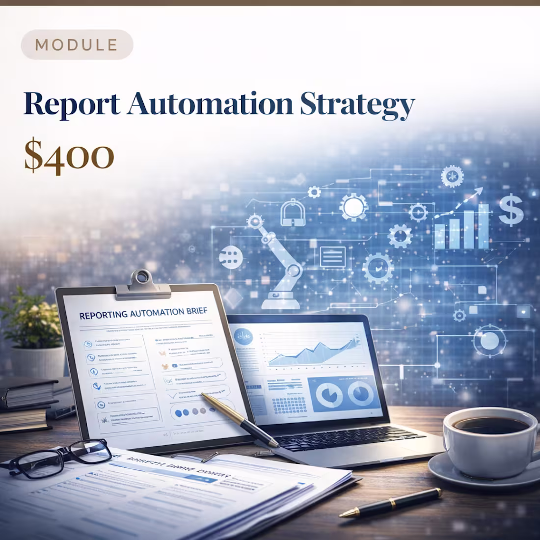 Cover image for Report Automation Strategy (ADD-ON MODULE)