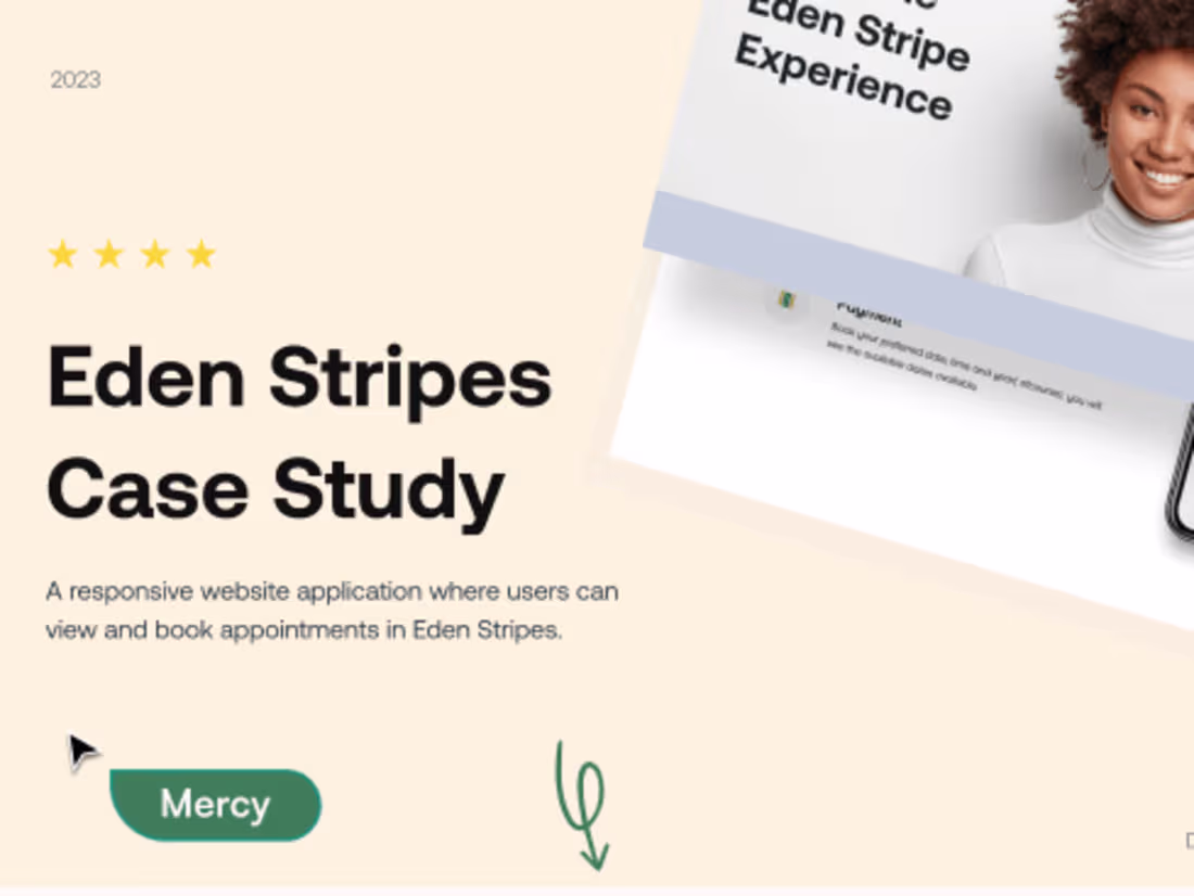 Cover image for Website Design for Eden Stripe