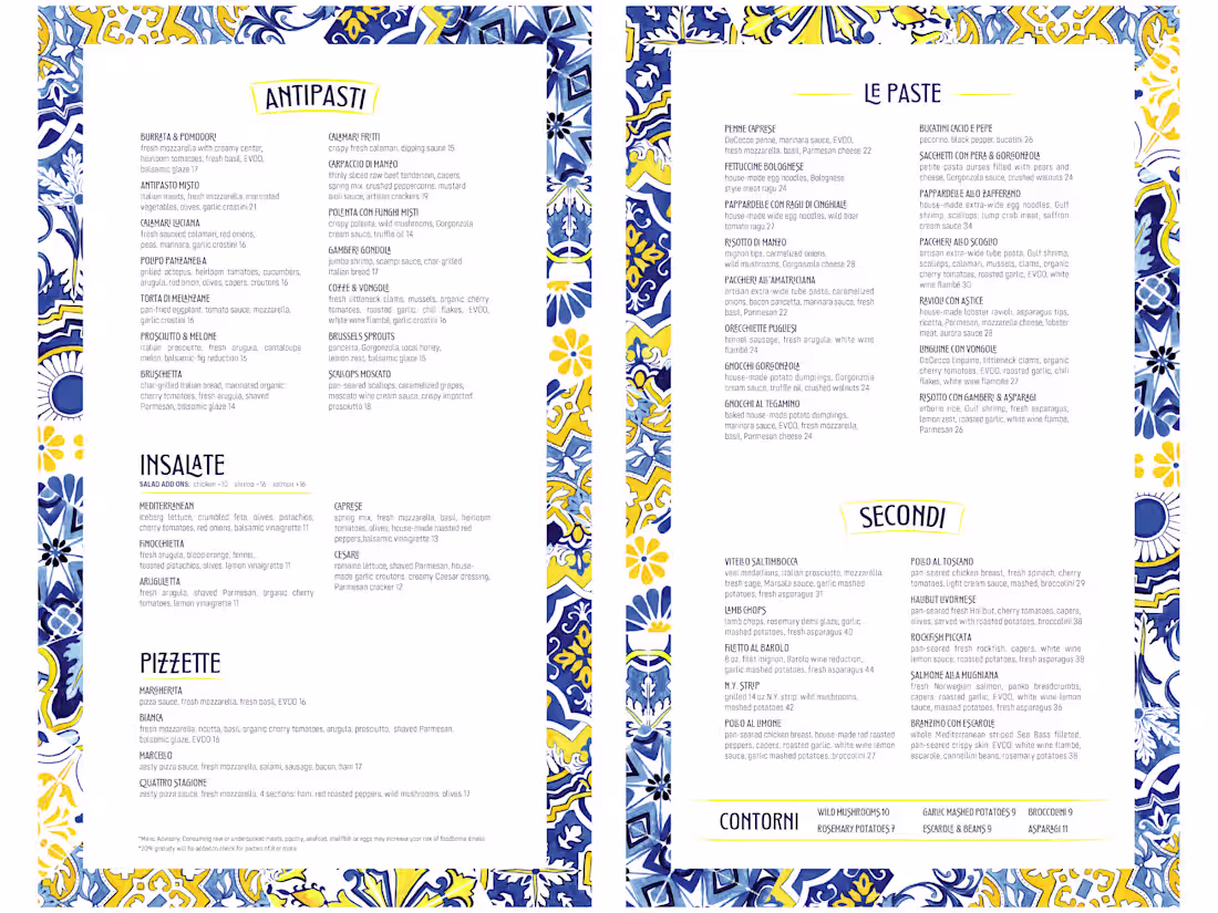 Cover image for Modern and effective restaurant menu design