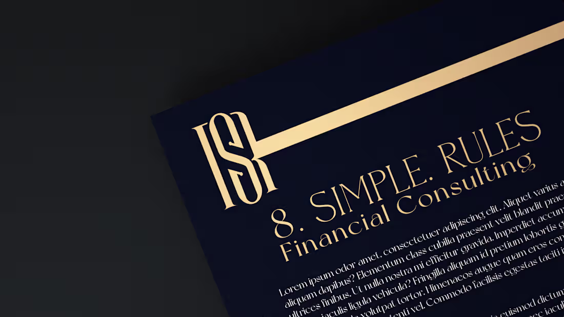 Cover image for 8 Simple Rules - Logo Rebrand
