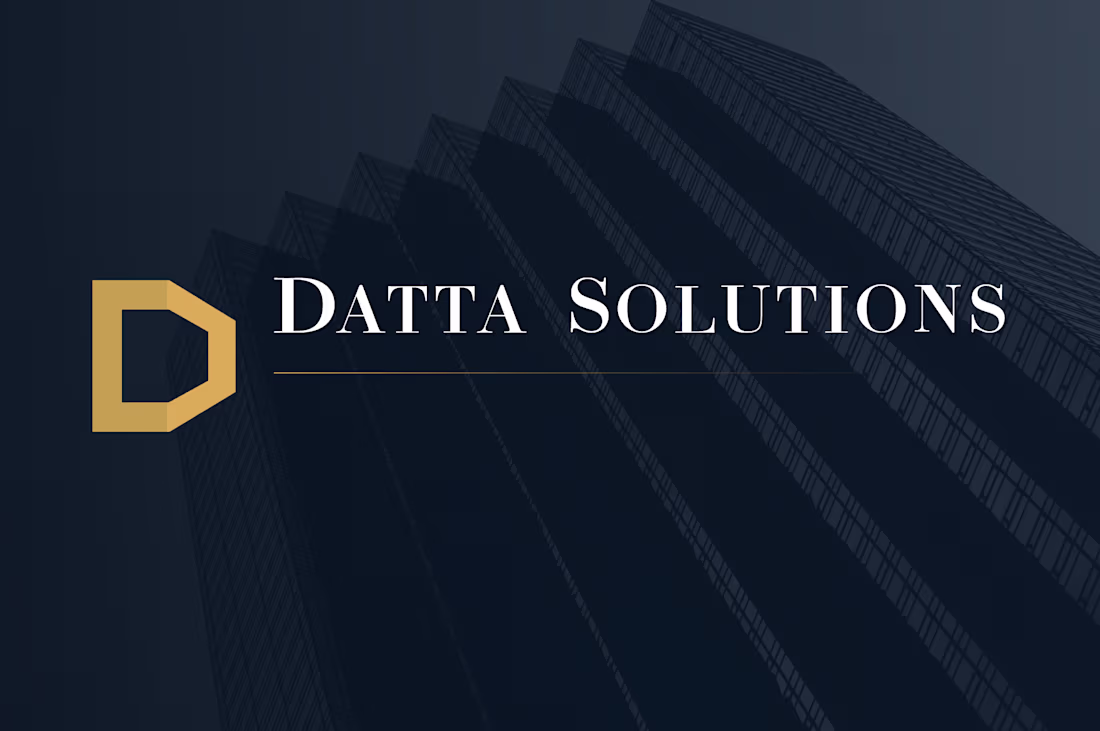 Cover image for Datta Solutions — Brand Identity & Web Design