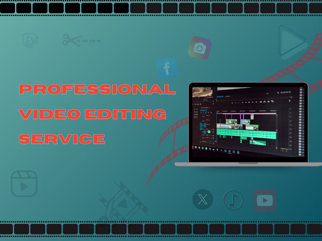 Cover image for  Professional YouTube Video Editing