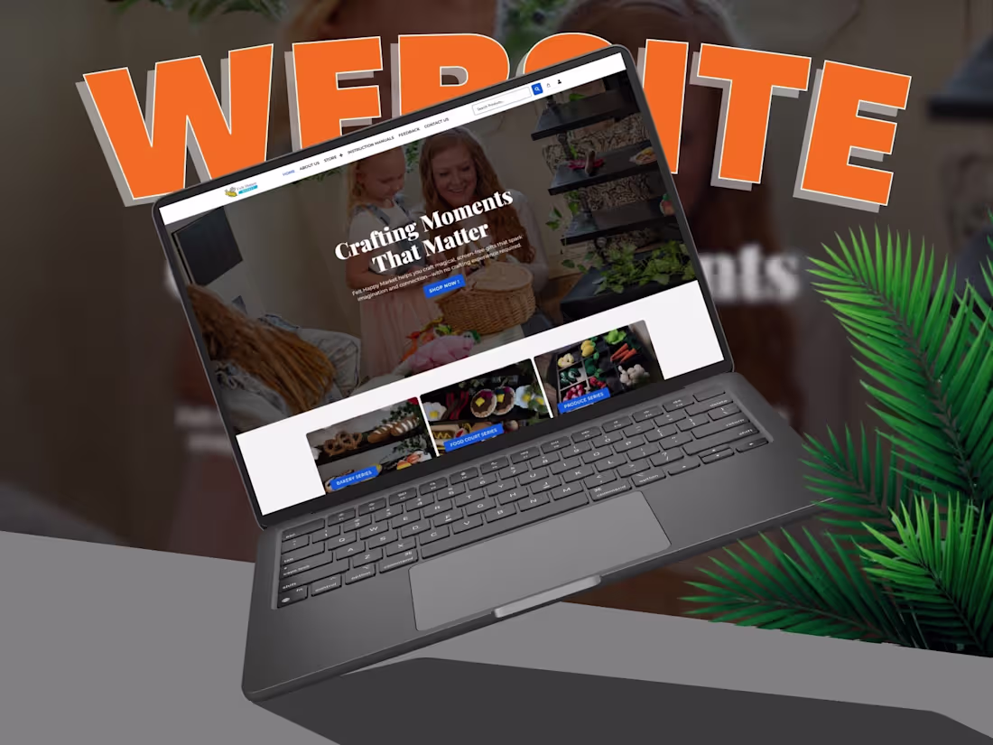 Cover image for Felt Happy Market E-commerce Website
This