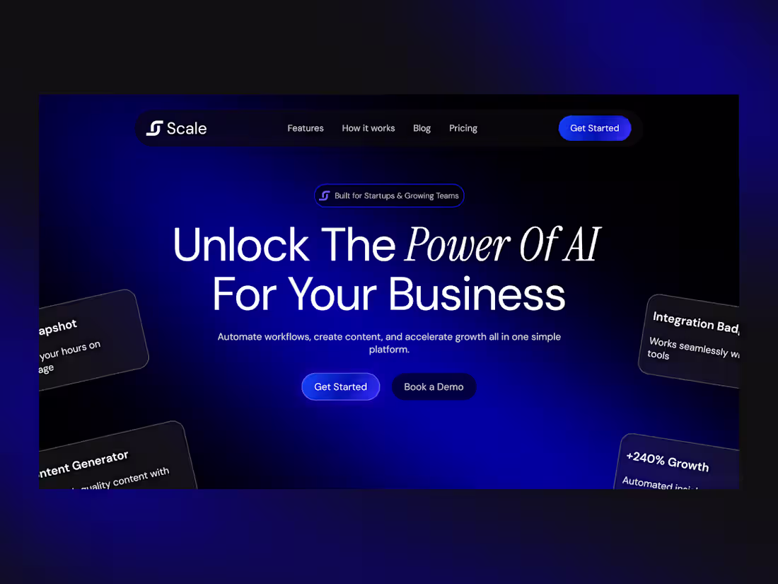 Cover image for Scale is an innovative AI-powered