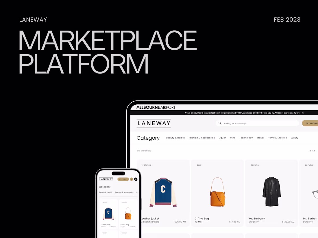 Cover image for Laneway | 🛒 e-commerce Website