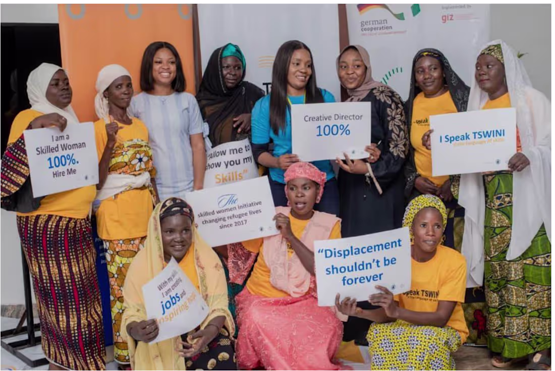 Cover image for Mitigating internal displacement, one skilled woman at a time