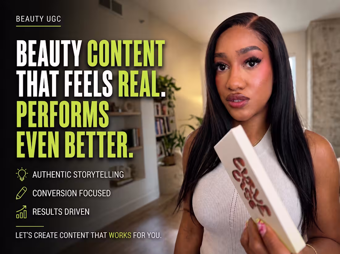 Cover image for Beauty content that feels authentic