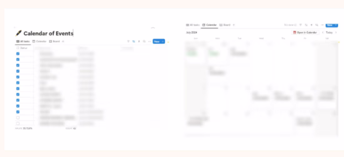 Cover image for Calendar Management and Tasks Tracker