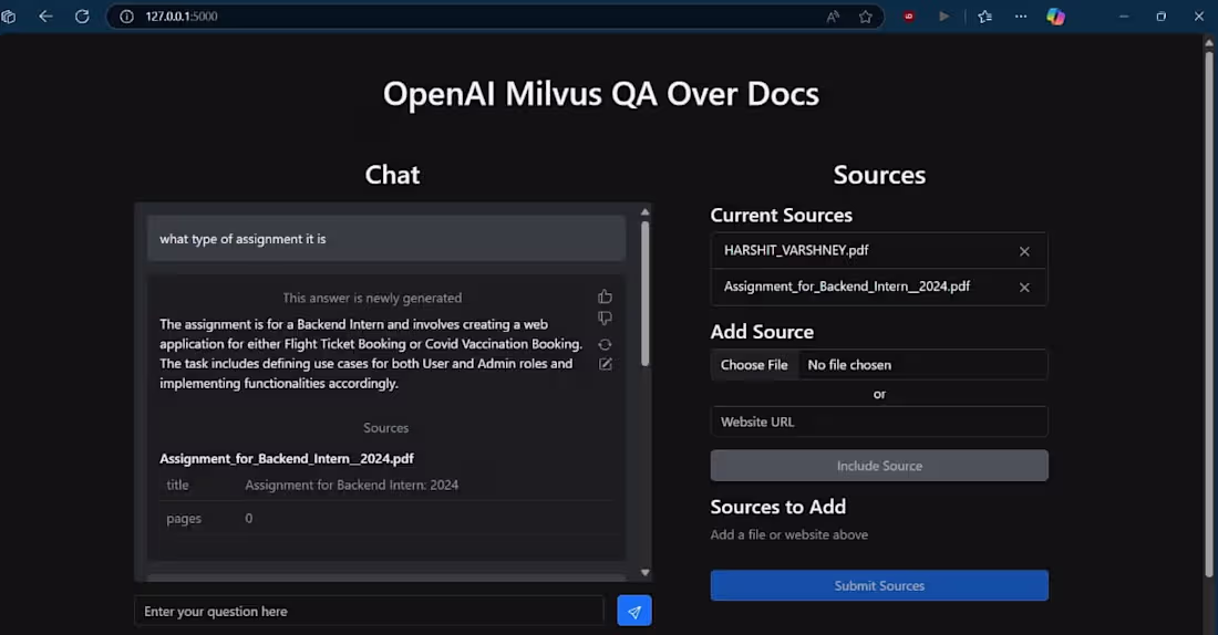 Cover image for AI-Powered Chatbot | Smart, Doc-Trained & Accurate Responses