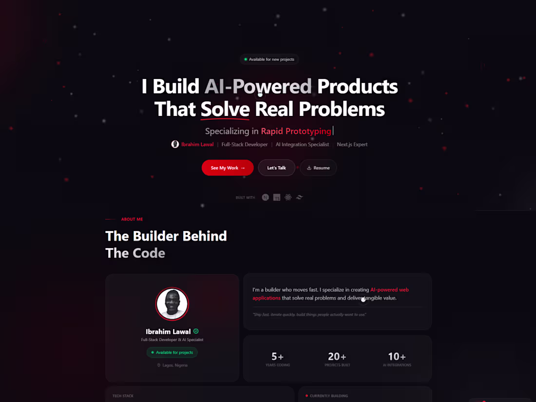 Cover image for AI-Powered Web & SaaS Development